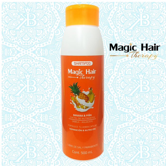 Magic Hair | Shampoo Anticaida - Banana y Piña