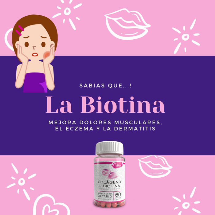 Colageno + Biotina / Gold Fit Beauty