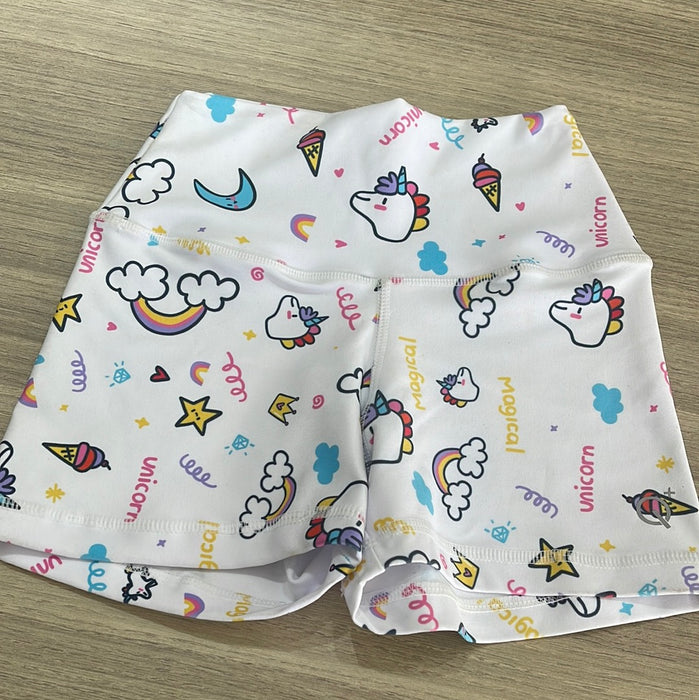 Licra Corta Niña / Unicornio