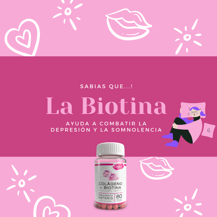 Colageno + Biotina / Gold Fit Beauty