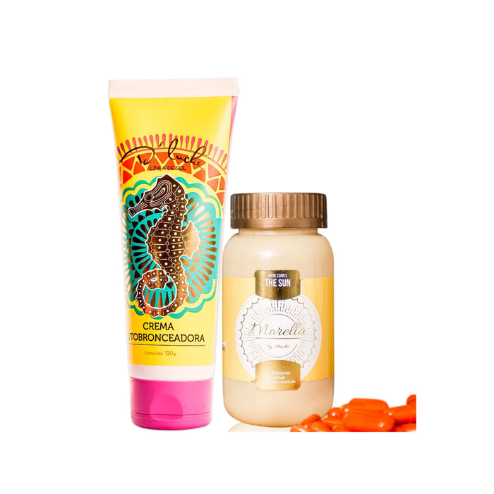 Autobronceador y Morella para darle el Color ideal al bronceado