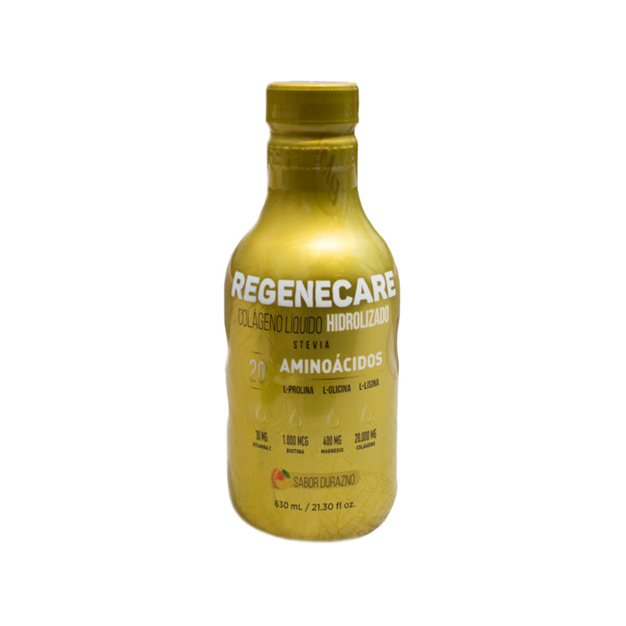 Regenecare Colágeno Líquido Botella Dorado