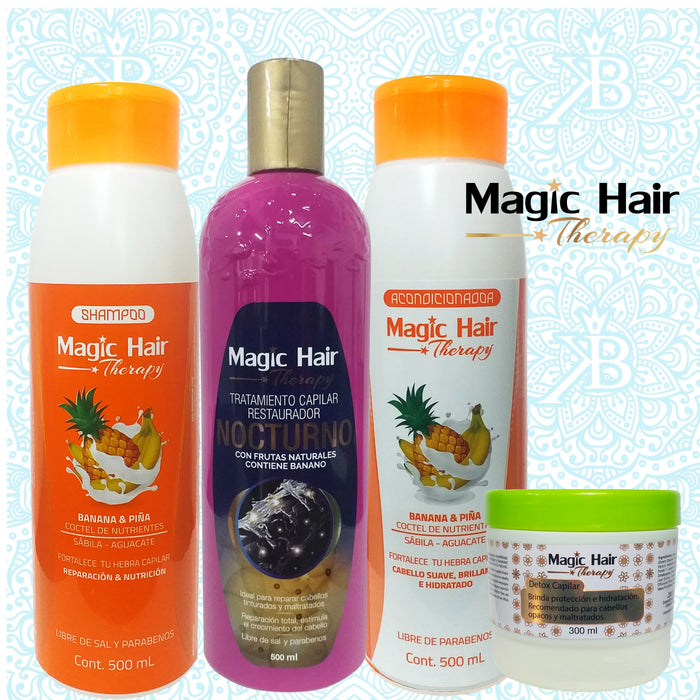 Magic Hair | Kit Platinum Anticaida | Obsequio Tónico Capilar