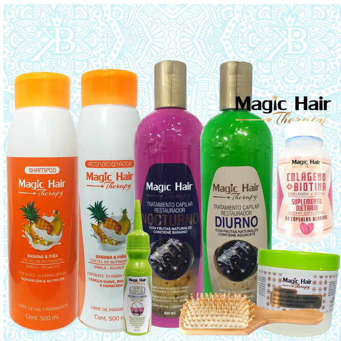 Magic Hair | Kit Ultra Gold Premium Anticaida | Obsequio Tónico Capilar