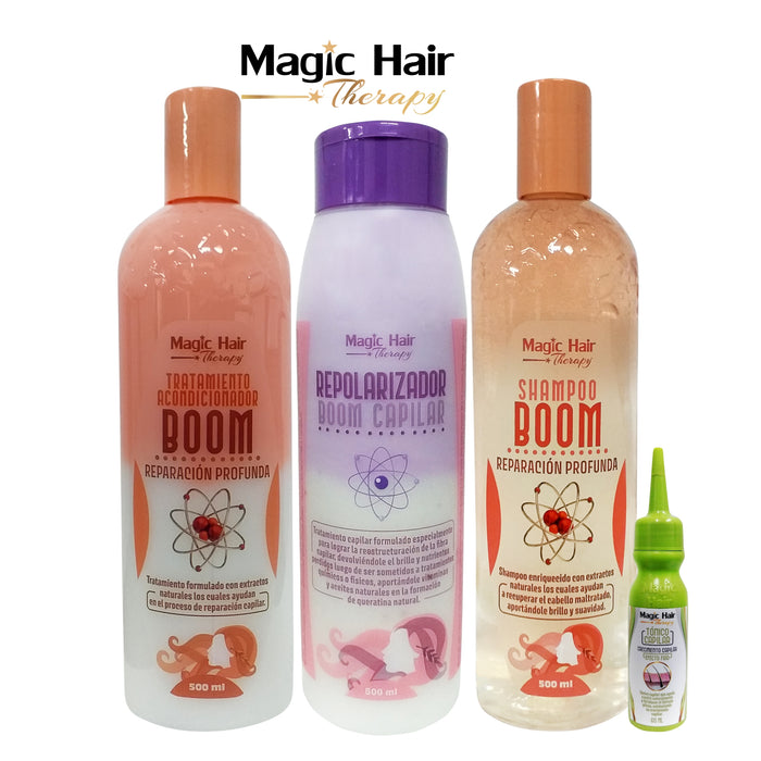 Magic Hair | Kit Black  | Reparación | Cabellos Decolorados | Puntas Abiertas