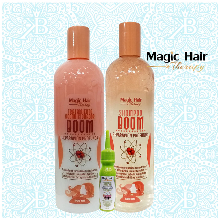Magic Hair | Kit 1 Reparación | Cabellos Decolorados | Puntas Abiertas