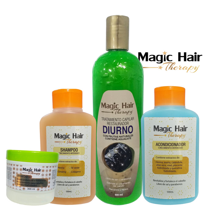 Magic Hair | Kit Platinum | Crecimiento | Nutrición | Obsequio Tónico Capilar