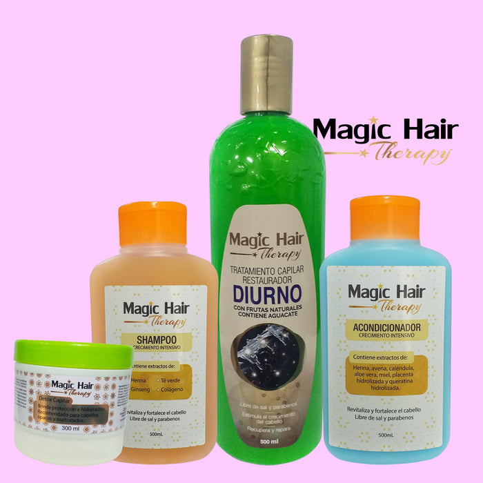 Magic Hair | Kit Platinum | Crecimiento | Nutrición | Obsequio Tónico Capilar