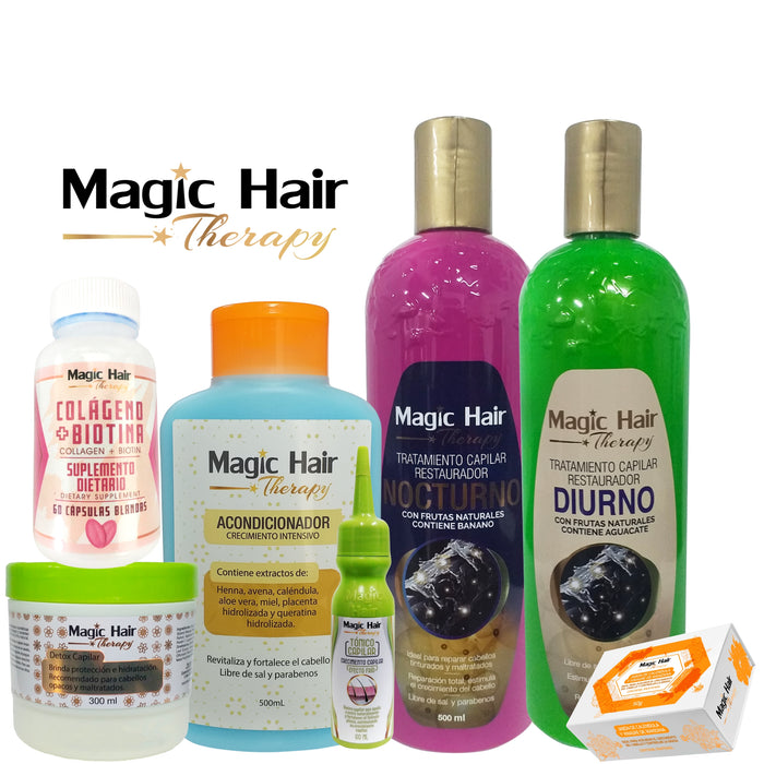 Magic Hair / Kit Ultra Gold Premium con Jabón