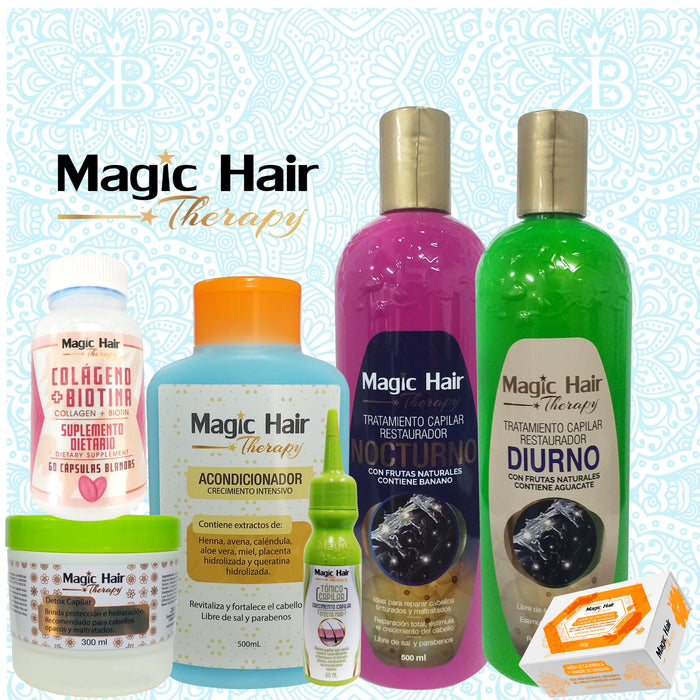 Magic Hair / Kit Ultra Gold Premium con Jabón