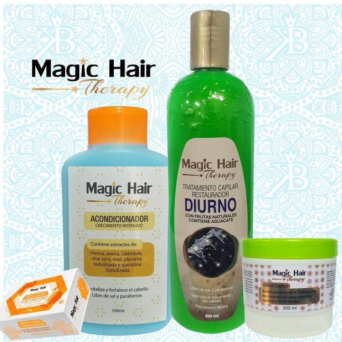 Magia Hair | Magia en tu Cabello | Kit Platinum 2 Crecimiento