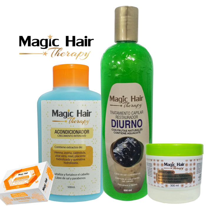 Magia Hair | Magia en tu Cabello | Kit Platinum 2 Crecimiento