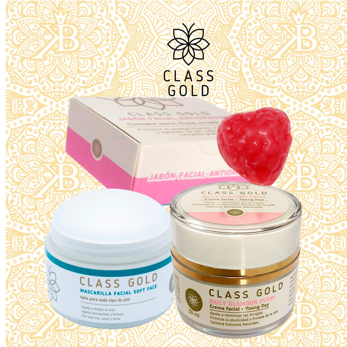 Class Gold | Kit Piel Joven - Disminuye Arrugas