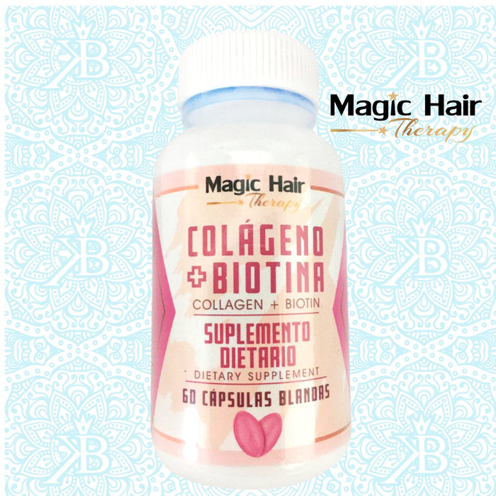 Magic Hair | Capsulas Blandas (Colageno+Biotina)