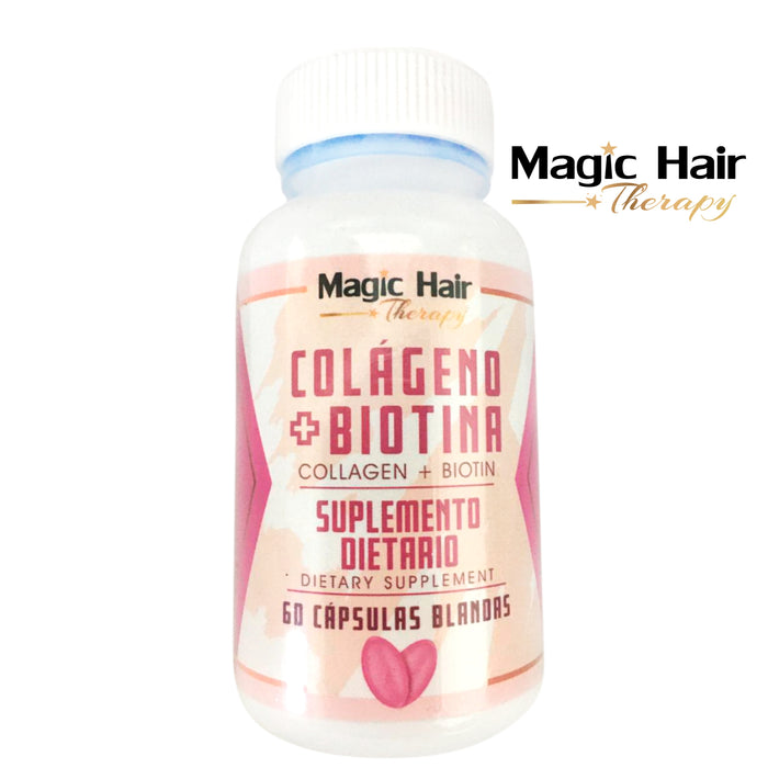 Magic Hair | Capsulas Blandas (Colageno+Biotina)
