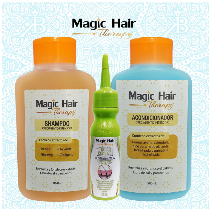 Magic Hair Kit 1 Shampoo y Acondicionador Crecimiento Intensivo