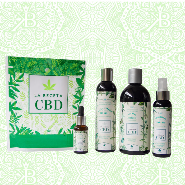 Kit Completo CBD Para Cabello Graso
