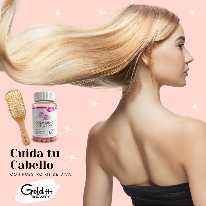 Colageno + Biotina / Gold Fit Beauty