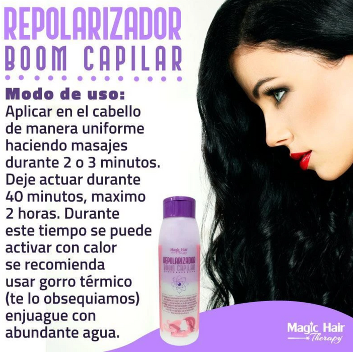 Magic Hair | Repolarizador Boom Capilar