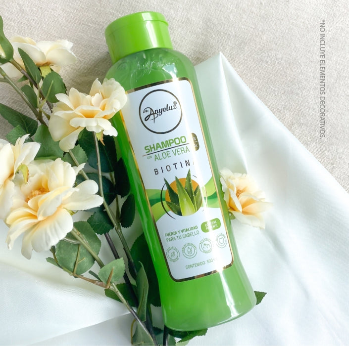 Anyeluz / Shampoo Con Aloe Vera y Biotina