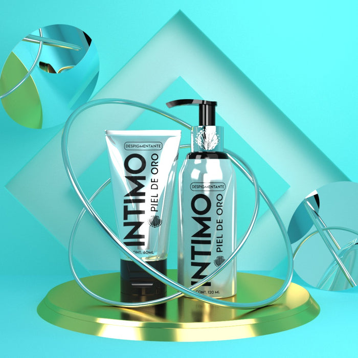 Piel de Oro| KIT DESPIGMENTANTE ÍNTIMO PIEL DE ORO 120ML + 60ML
