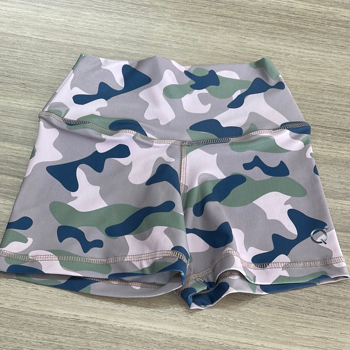 Licra Corta Niña / Militar Azul