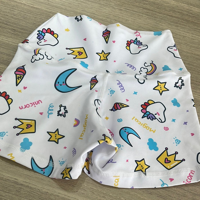 Licra Corta Niña / Unicornio