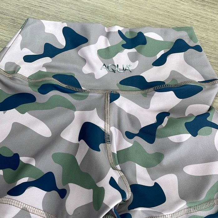 Licra Corta Niña / Militar Azul