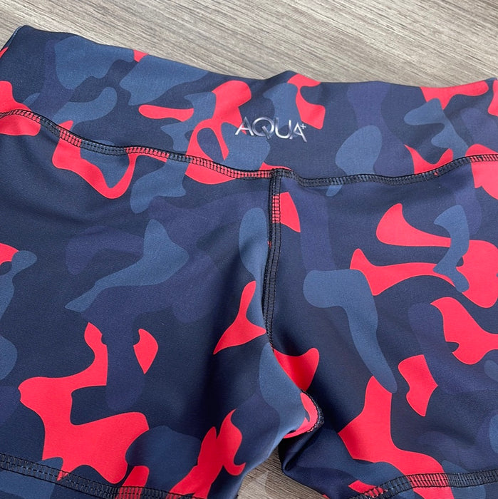Licra Corta Niña / Militar Roja