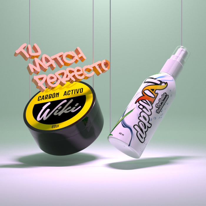 Piel de Oro| WiKIT DEPILYA + CARBÓN ACTIVADO